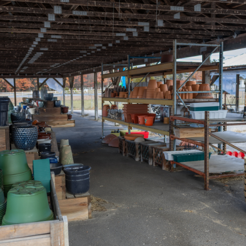 Supplies on display inside of Metcalf's Trading Post