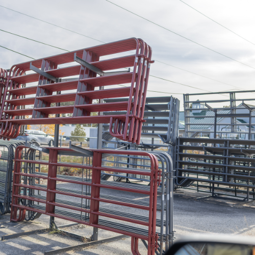 Supplies on display inside of Metcalf's Trading Post