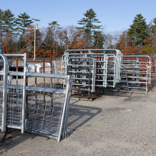 Supplies on display inside of Metcalf's Trading Post